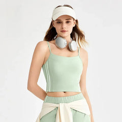 Cool slim slim slim with chest pad beautiful back suspender bra