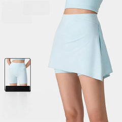 Fashionable personality, Hip covering, Anti-embarrassment, Layered sports fitness culottes