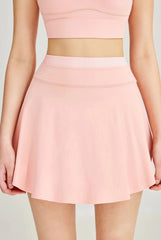 High-waisted, Quick-drying, Anti-shine tennis skirt