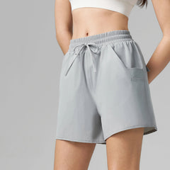 Anti-light fake two pieces of quick-drying shorts