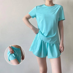 Breathable and quick-drying outdoor running sports set