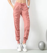 Breathable and loose cropped casual leggings