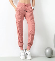 Breathable and loose cropped casual leggings