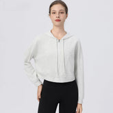 Outdoor running Pilates women's sweatshirt with long sleeves