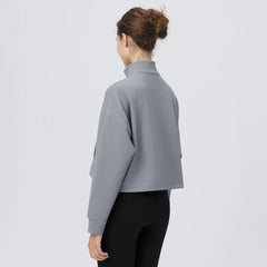 Loose, Breathable, Running stand-up collar and long sleeves