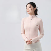 Quick-drying slimming yoga sports coat