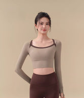 New contrasting sports long sleeves for autumn and winter