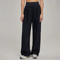 Sunscreen high waist loose to cover the flesh and wide legs