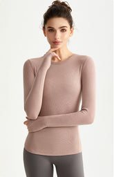 High-elasticity slim-fitting tight-fitting running sweat-absorbing quick-drying clothing