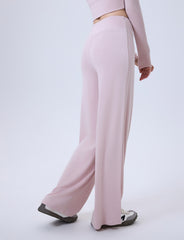 Loose Straight-Leg Sports Pants - Slimming Athletic Trousers