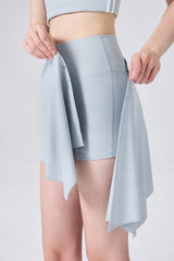 Anti-embarrassing high-waisted skin-friendly breathable short skirt
