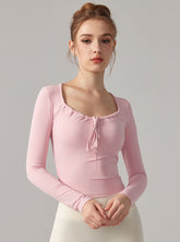 New slim and versatile all-in-one yoga long sleeves