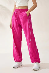 Quick-drying thin loose leg straight-leg sweatpants