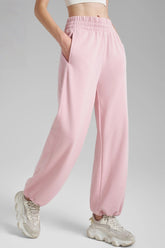 New casual leg high-waisted straight wide-leg sweatpants