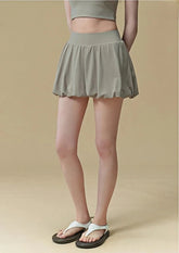 New high-waisted anti-light tennis fitness skirt