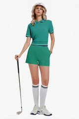 Golf badminton suit short sleeve shorts set