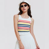 Colorful red quick-drying outdoor fitness tennis yoga sports vest
