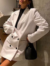 Casual Turndown Collar Long Sleeve Blazers