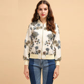 Elegant Gorgeous Beading Long Sleeve Jacket