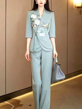 Formal Designer Evening Party Blazer And Pant 2 Pieces Set