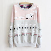 High Quality Fleece Hoodies Sheep Cotton Hoodie Sweatshirt