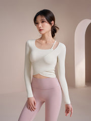 Slim and slim versatile yoga long sleeves