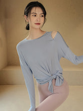 Loose and quick-drying yoga long-sleeved T-shirt