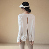 Breathable Long Sleeve Sports Top