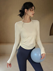 Tight slimming yoga long sleeves