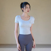 With chest pads, Slim and slim short sleeves