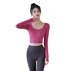 Sexy Back Long Sleeve with Padding
