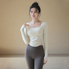 Long Sleeve Set with Chest Pads