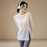 Loose-Fit Long Sleeve Yoga Top