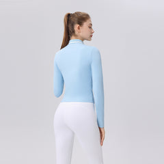 Contrasting lapels, Slimming and slimming, Retro casual long sleeves
