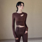 Slim fitness clothing with chest pads