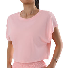 Casual simplicity quick-drying short sleeves