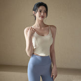 All-in-one halterneck shockproof running training gym bra
