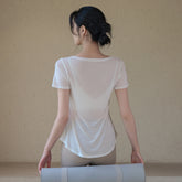 High-end lightweight and breathable sports T-shirt short sleeves