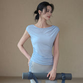Slim and slim, Light and breathable, Running training, Fitness short sleeves