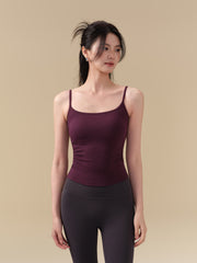 Pleated waist sports vest