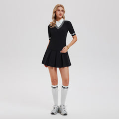 Collegiate golf tennis sports suit