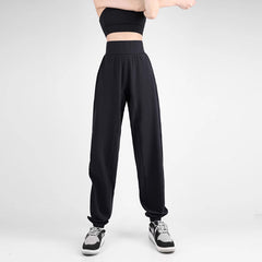 Thin loose leg-stringed running fitness quick-drying pants