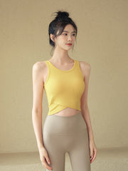 Running training auxiliary breast sports bra