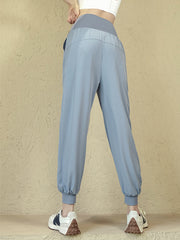 Loose quick-dry high waist pants