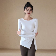 Slim Fit High-Neck Pullover