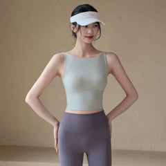 All-in-one slim slim and breathable running sports bra