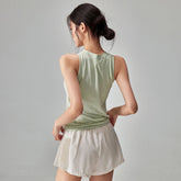 Loose sleeveless, Breathable, Quick-drying fitness sports T-shirt