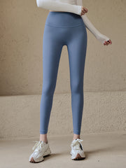 High-waisted peach buttocks without embarrassment line yoga leggings