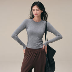 New tight-fitting, Slimming, Nude, Comfortable and breathable yoga top