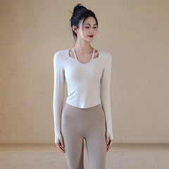 Bare Stretch Long Sleeve with Padding